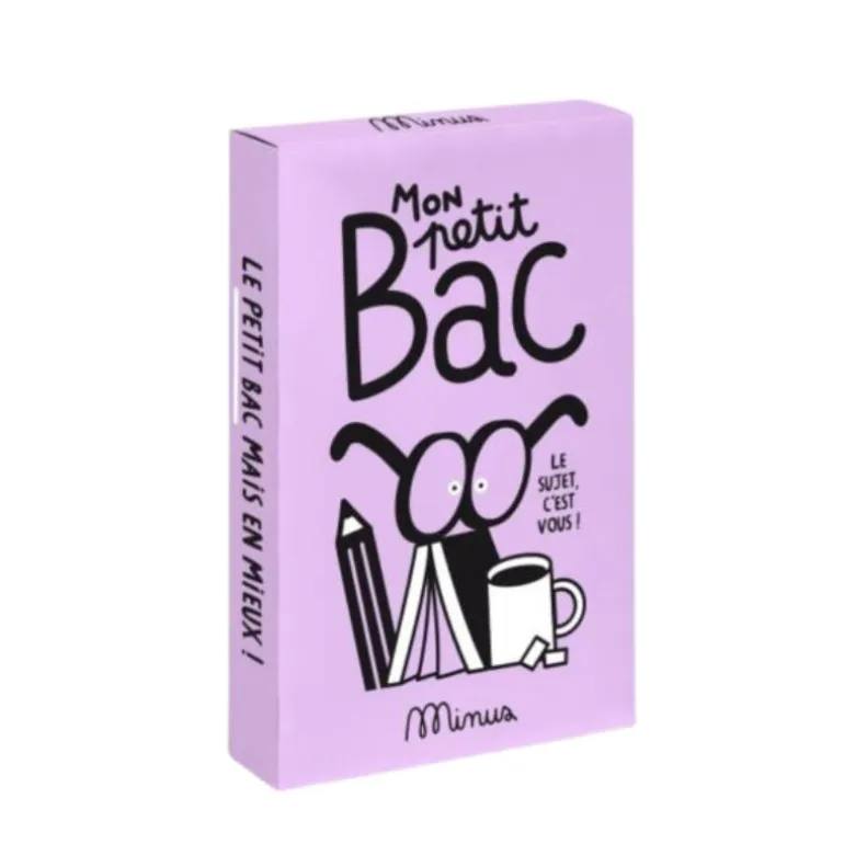 Jeu Mon petit bac - Minus Éditions