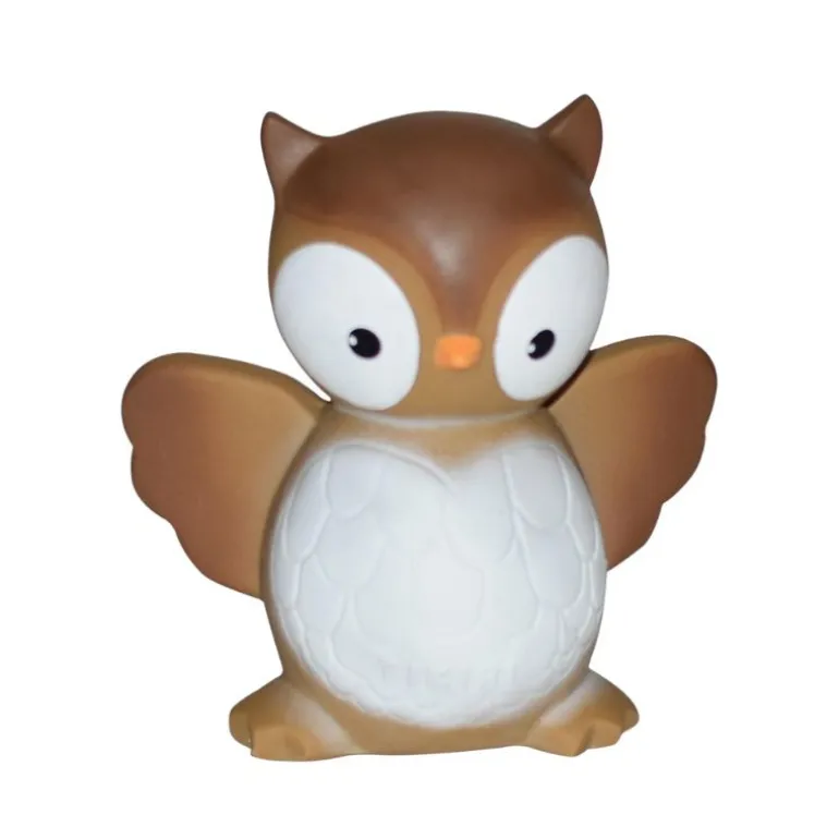 Jouet en caoutchouc naturel -Tikiri - Hibou