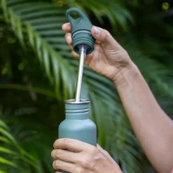 Kid Kanteen 350 ml en Inox - bouchon sport à rabat - Dino Skate