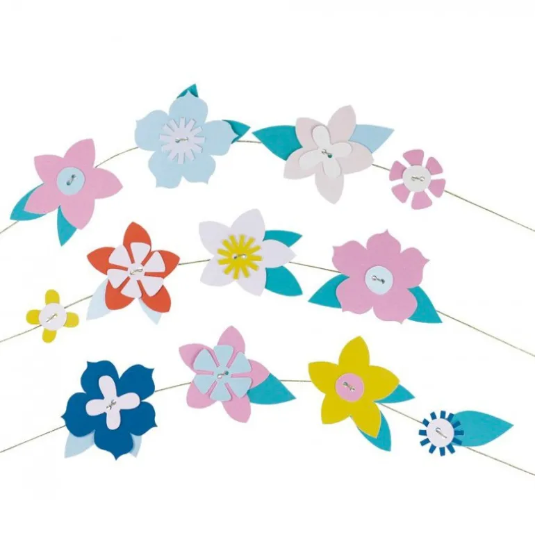 Kit Créatif couronne de fleurs - Pirouette Cacahouète