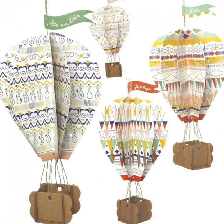 Kit Créatif Montgolfière - Pirouette Cacahouète