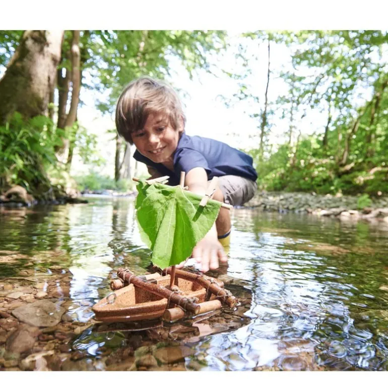 Kit d'assemblage bateau en liège - Terra Kids