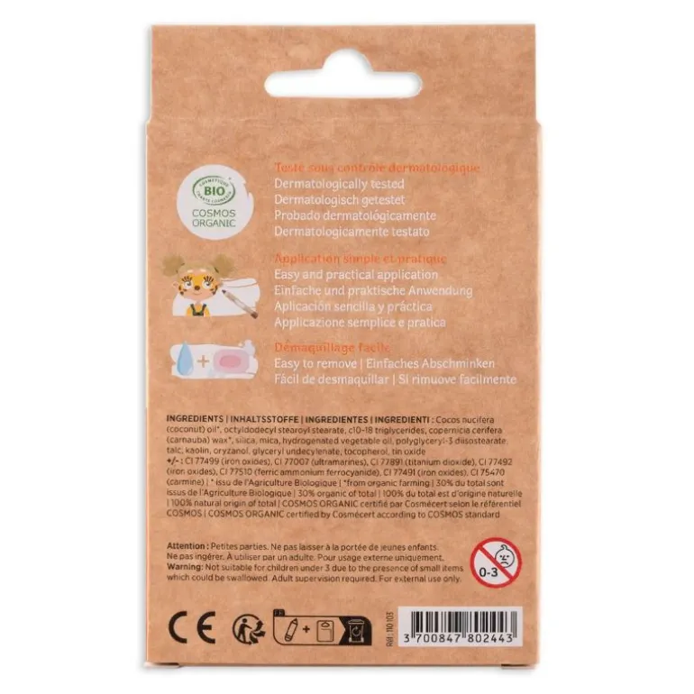 Kit de 6 crayons de maquillage bio Vie Sauvage - Namaki