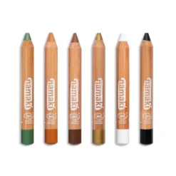 Kit de 6 crayons de maquillage bio Vie Sauvage - Namaki