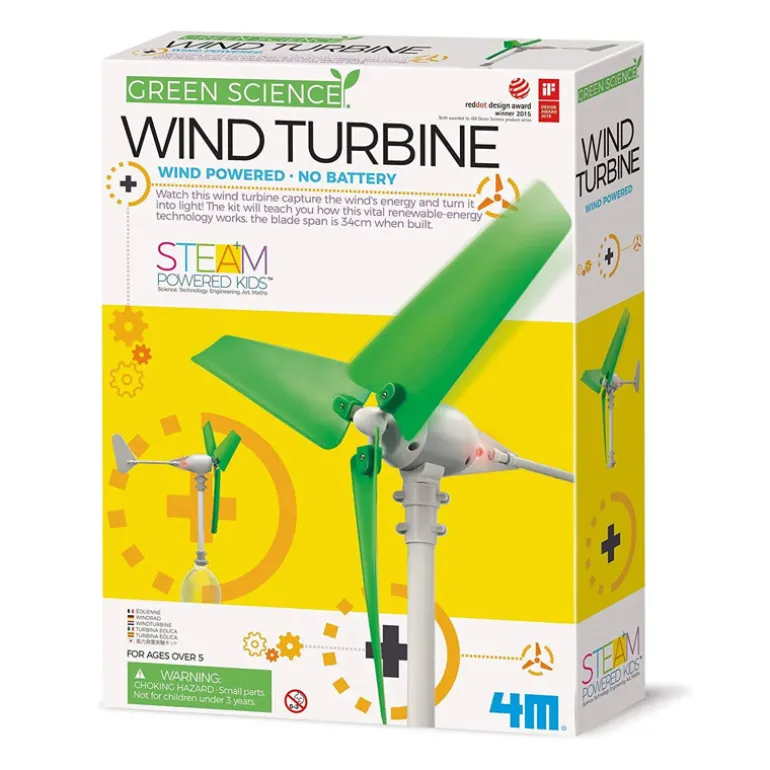 Kit de fabrication mini éolienne - Green Science