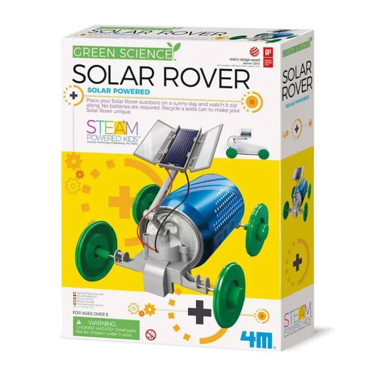 Kit de fabrication voiture solaire - Solar Rover - Green Science