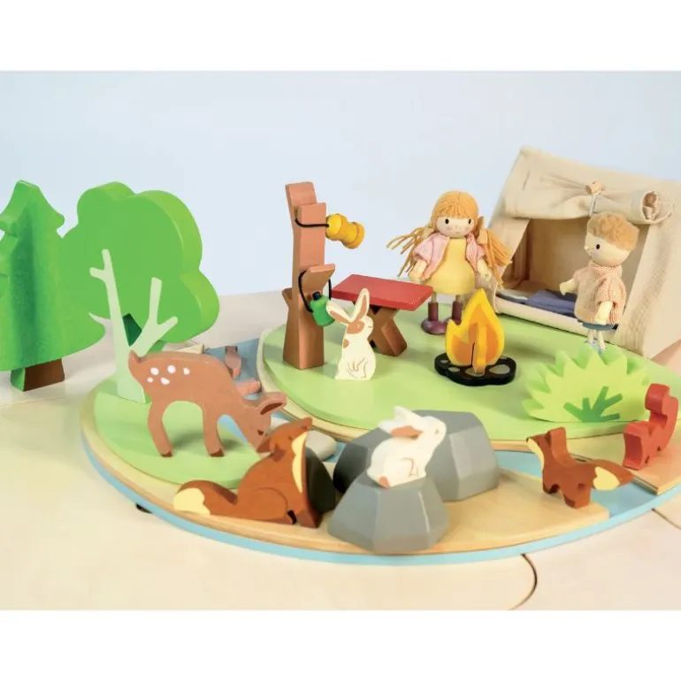 Kit de jeu en bois - Set de camping - Tender Leaf