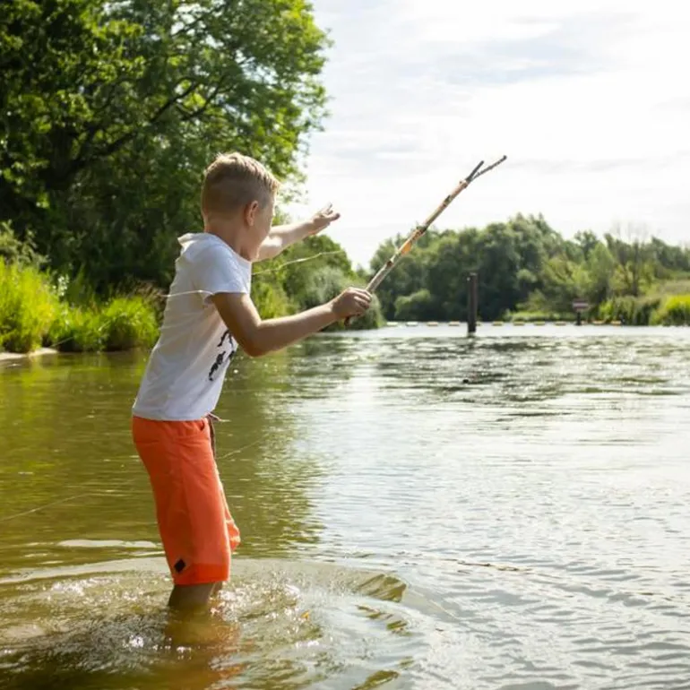 Kit de pêche enfant : fil et hameçon - Huckleberry