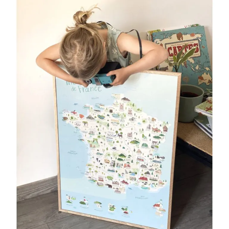 La Carte des merveilles de France - Papier Curieux