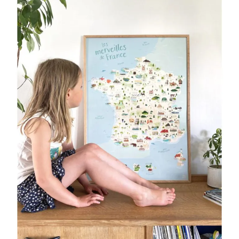 La Carte des merveilles de France - Papier Curieux