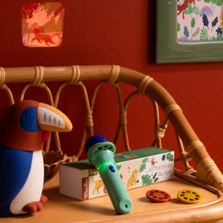 Lampe à histoires La forêt Mawa - Moulin Roty