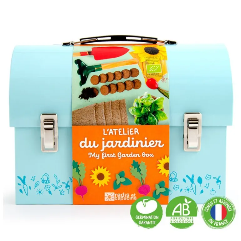 La valisette du jardinier - Radis et Capucine