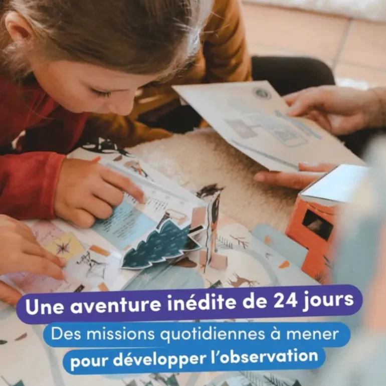 Le calendrier de l'Avent'Ure En Cavale - Haute montagne