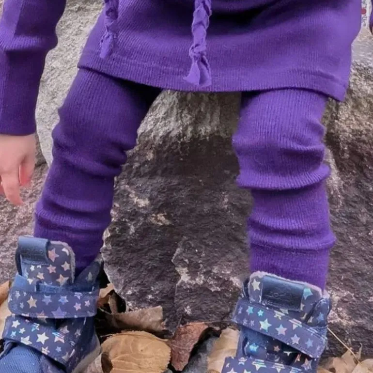 Legging en laine évolutif de Manymonths - Wild Pomegranate