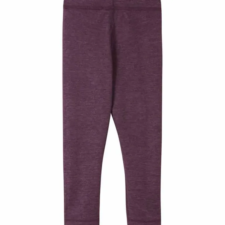 Leggings en laine merinos Villakas - Deep Purple