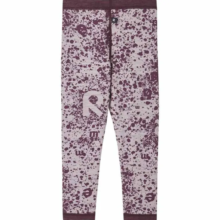Leggings en laine merinos Villakas - Deep Purple