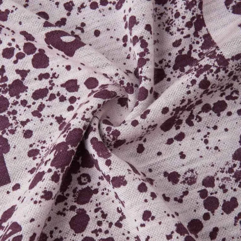 Leggings en laine merinos Villakas - Deep Purple