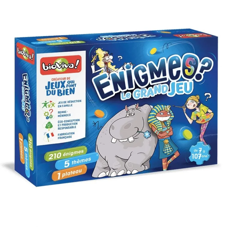 Le Grand jeu des Enigmes - BIOVIVA