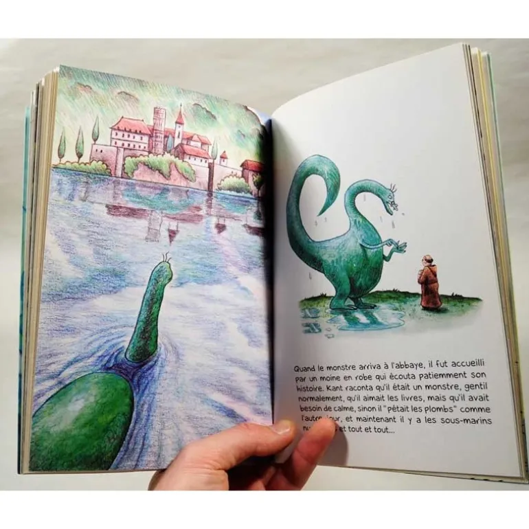Le monstre du lac du Bourget - Contes Alpins - Dès 6 ans