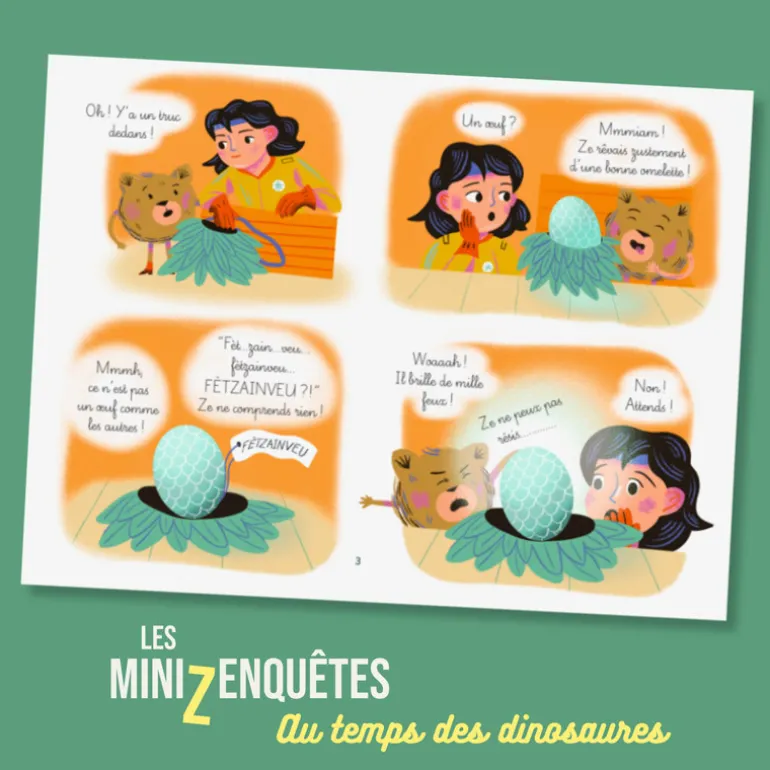 Les MiniZEnqûetes - En Cavale - Au temps des dinosaures