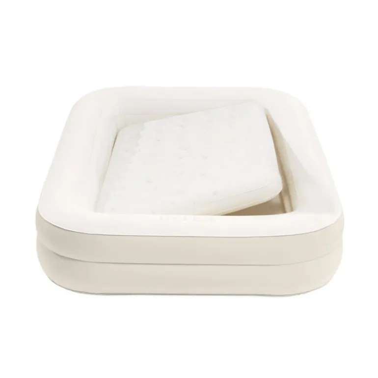 Lit de voyage enfant gonflable - Intex - 3 à 6 ans - Beige Etoilé