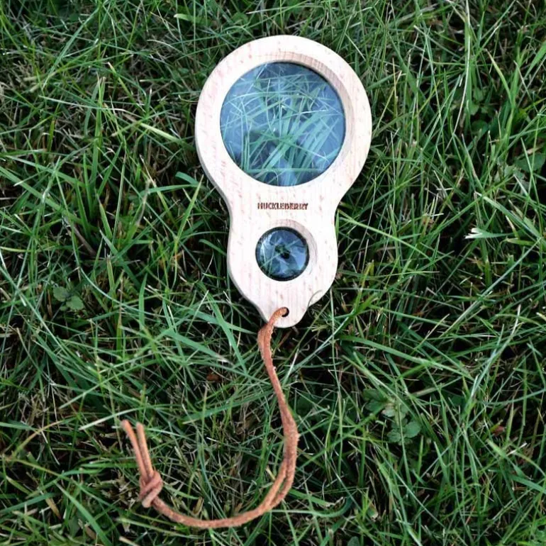 Loupe enfant incassable en bois - Huckleberry