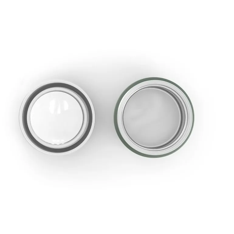 Lunch box isotherme enfant - MB Capsule - Monbento - Vert Raccoon