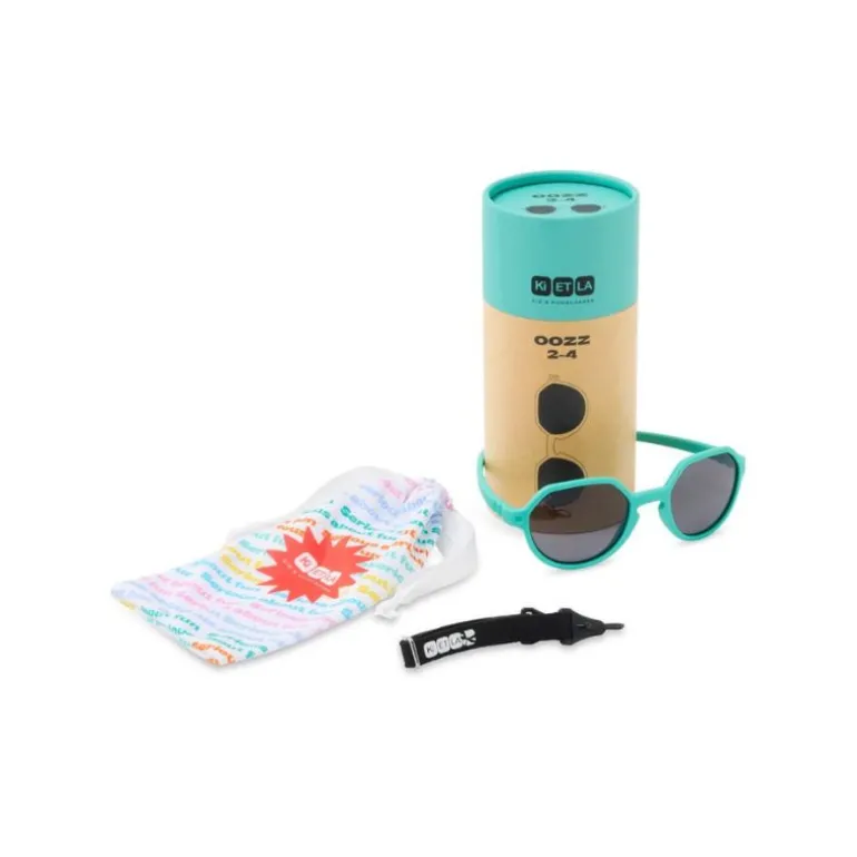 Lunettes de soleil bébé OOZZ - KietLa - 0 à 4 ans - Lagoon