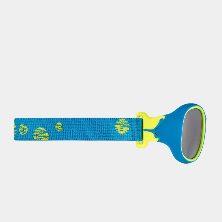 Lunettes de soleil bébé sans branche Katchou de Cébé - Blue Lime