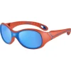 Lunettes de soleil bébé S'Kimo de Cébé - Rouge mat flashé
