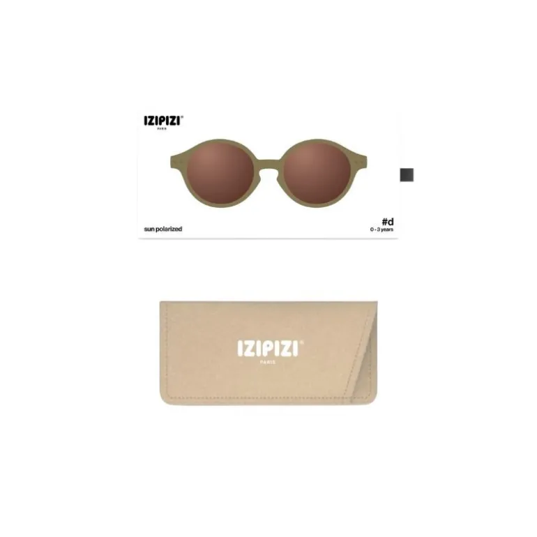 Lunettes de soleil - 0/36 mois - D Sun Kids - Izipizi - Glossy Kaki