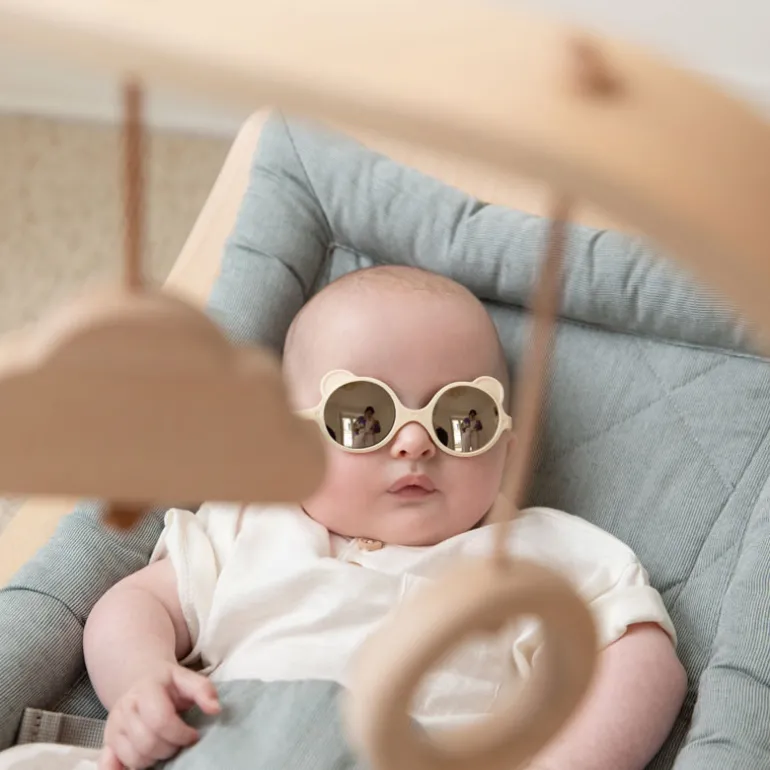 Lunettes KietLa - Ourson - 0 à 4 ans - Crème