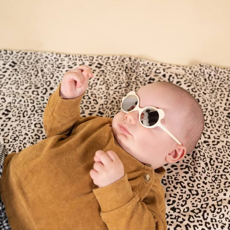 Lunettes KietLa - Ourson - 0 à 4 ans - Crème