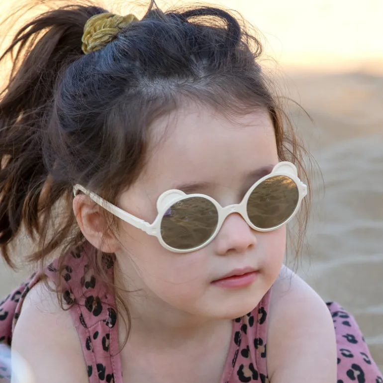 Lunettes KietLa - Ourson - 0 à 4 ans - Crème