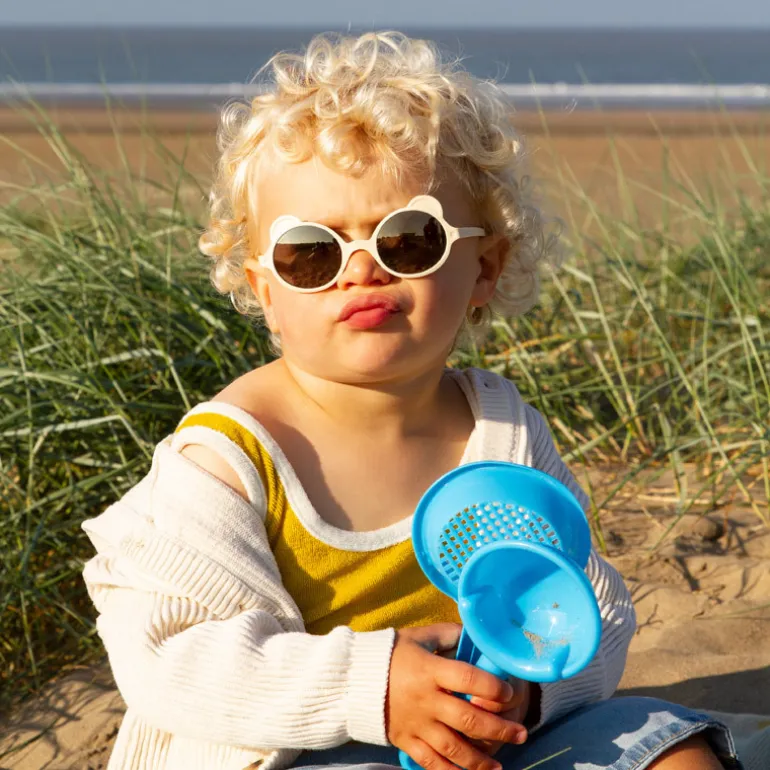 Lunettes KietLa - Ourson - 0 à 4 ans - Crème