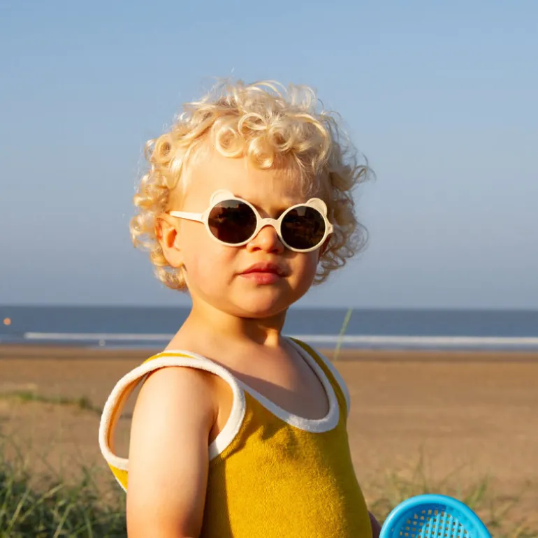 Lunettes KietLa - Ourson - 0 à 4 ans - Crème