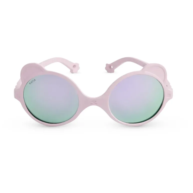 Lunettes KietLa - Ourson - 0 à 4 ans - Rose pale
