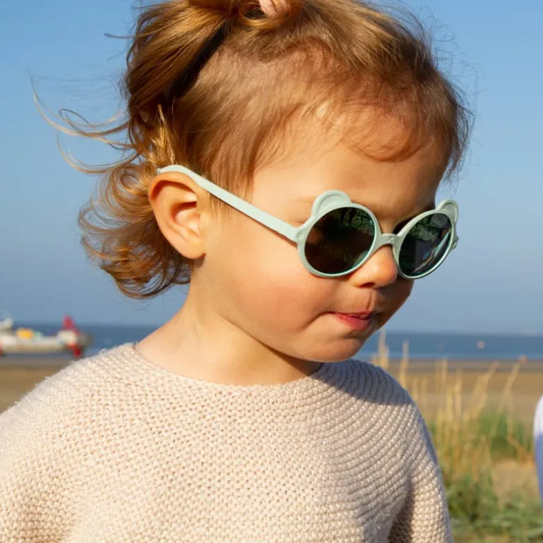 Lunettes KietLa - Ourson - 0 à 4 ans - Vert Amande