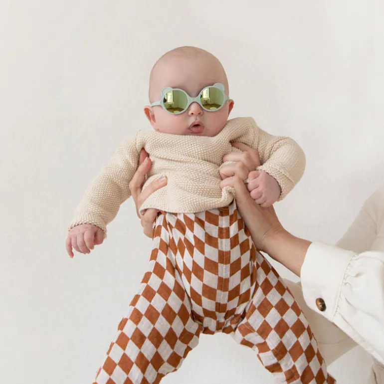 Lunettes KietLa - Ourson - 0 à 4 ans - Vert Amande