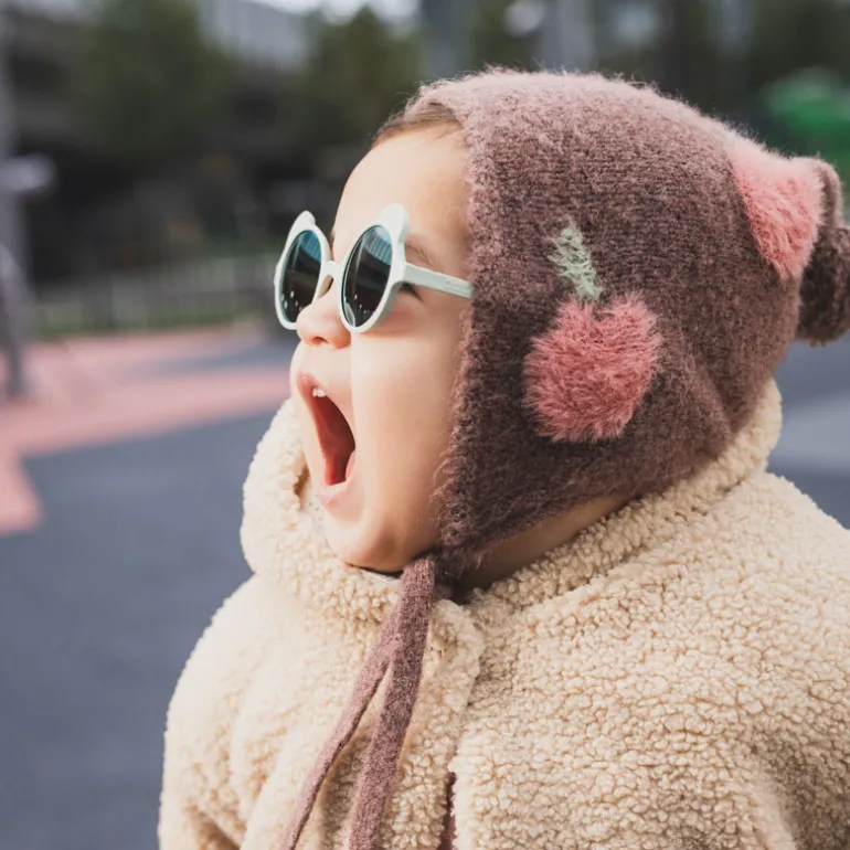 Lunettes KietLa - Ourson - 0 à 4 ans - Vert Amande