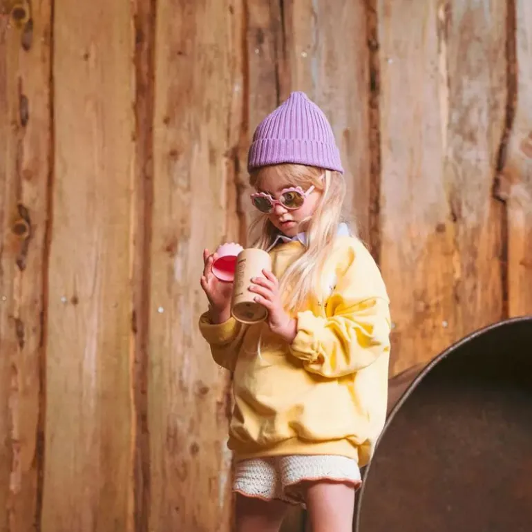 Lunettes Lion - KietLa - 0 à 4 ans - Rose