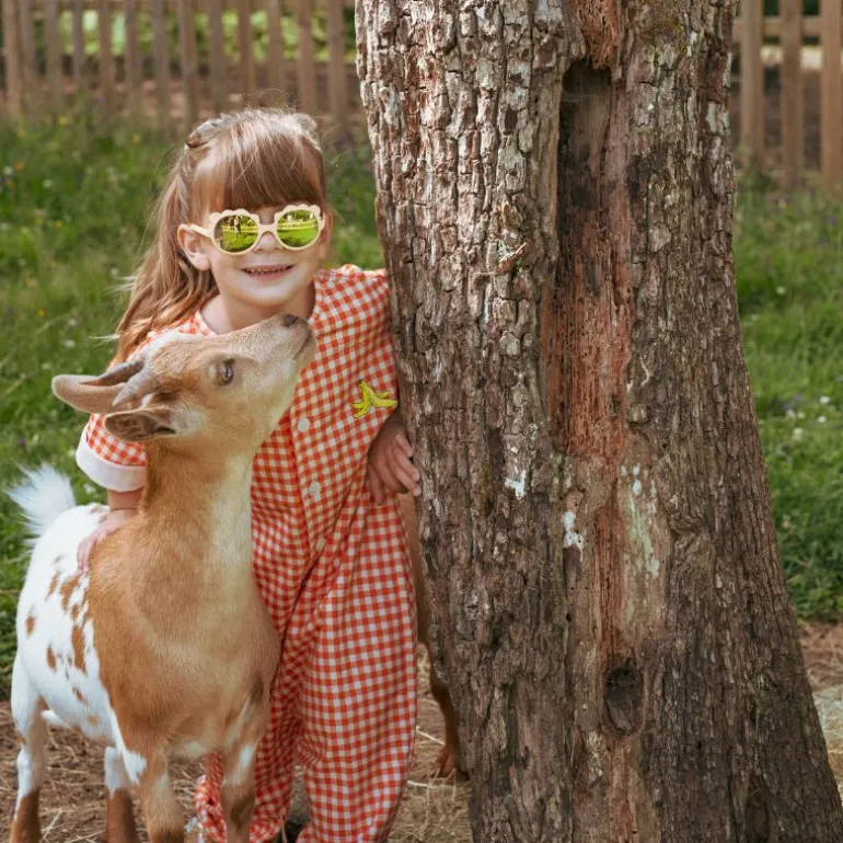 Lunettes Lion - KietLa - 0 à 4 ans - Vanille