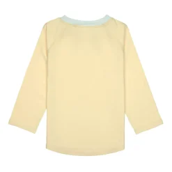 Lycra bébé manches longues - Lassig - Make vagues vanille