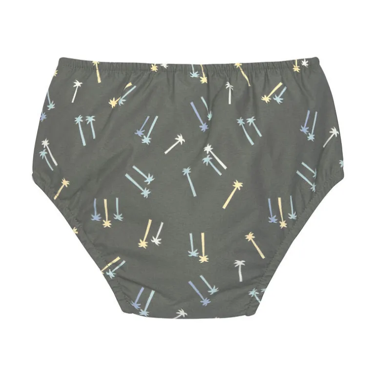 Maillot de bain couche LASSIG - Palmiers olive foncé