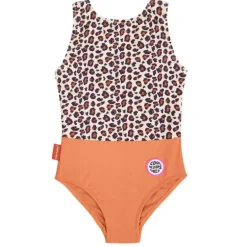 Maillot de bain fille 1 pièce - Hello Hossy - Leopard