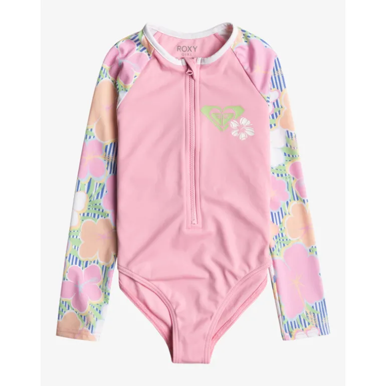 Maillot de bain manches longues anti-uv - Roxy - Tiny Flower