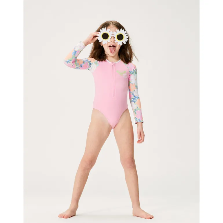 Maillot de bain manches longues anti-uv - Roxy - Tiny Flower