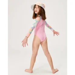 Maillot de bain manches longues anti-uv - Roxy - Tiny Flower