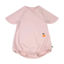 Maillot de bain 1 pièce manches courtes anti-UV - Lassig - Rose pâle