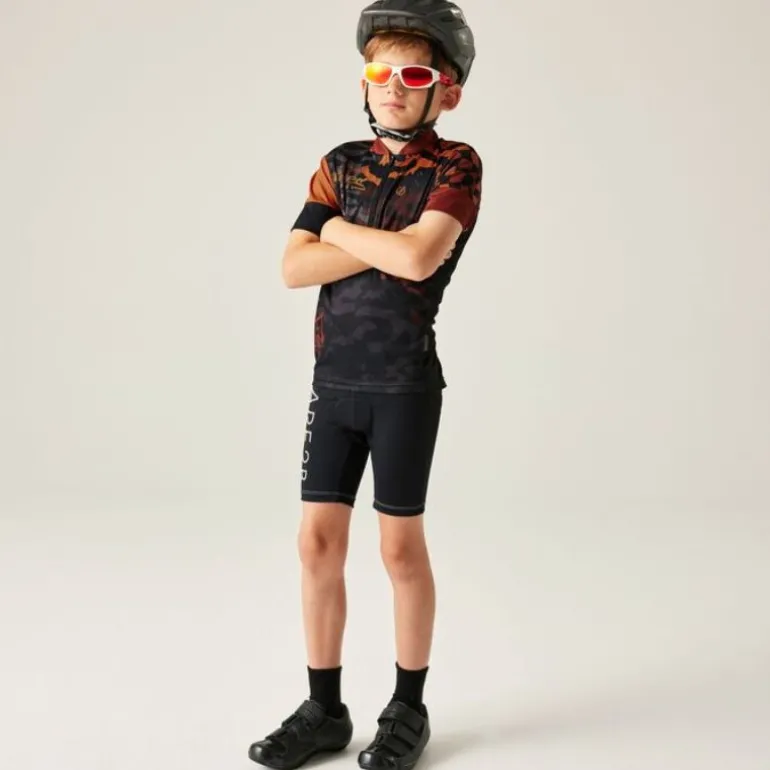 Maillot de vélo enfant Dynamite Jersey - Dare2b - Black Graffiti